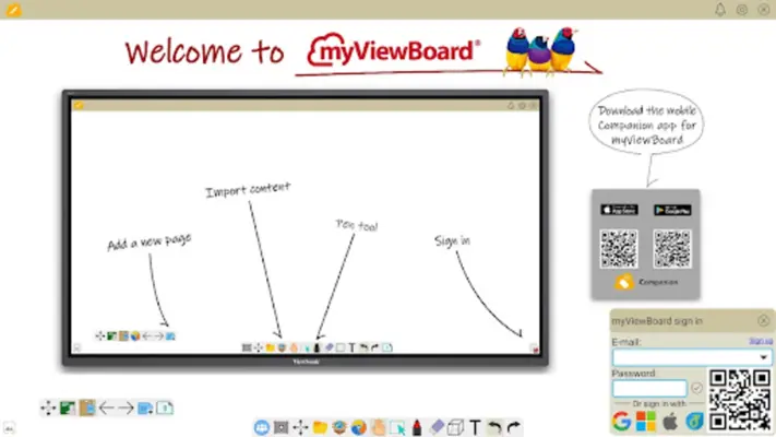 myViewBoard Whiteboard android App screenshot 7